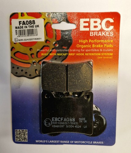 Ebc fa088 rear - brake, pads